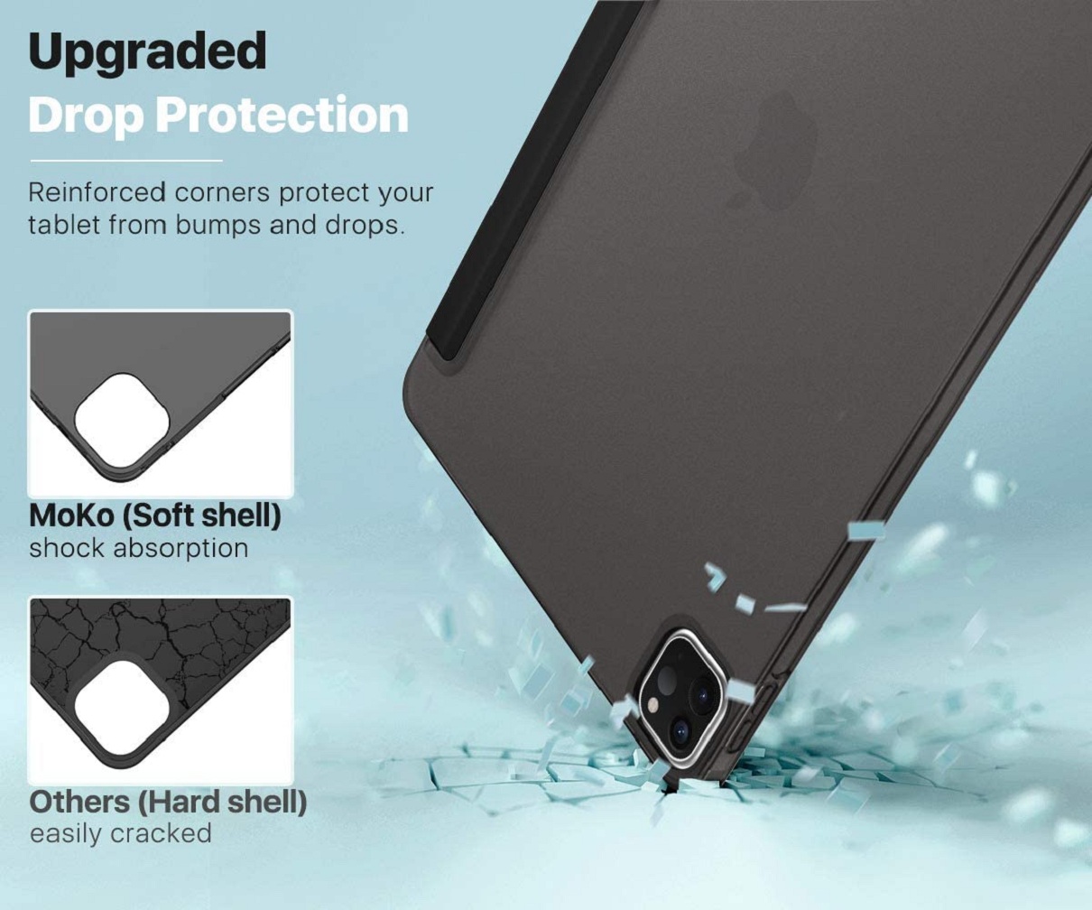Soft TPU Translucent Frosted Back Cover Slim Smart Shell iPad 10.2 2022 released